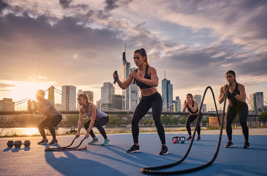 Outdoor Training Frankfurt: Fitness im Hafenpark erleben