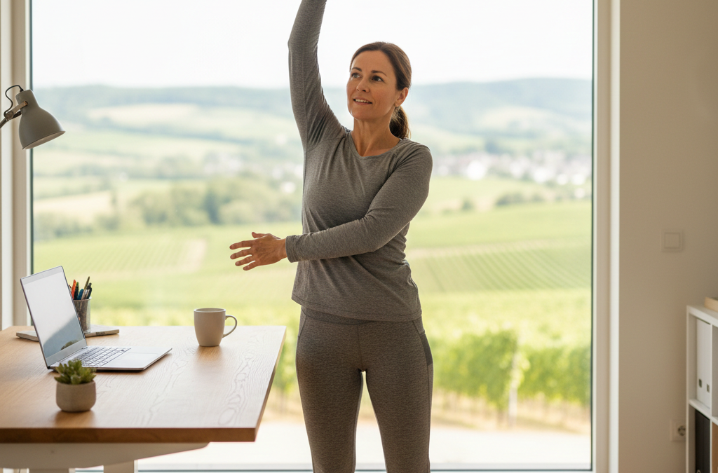 Rückenschmerzen im Home Office: 5 Übungen, die sofort helfen