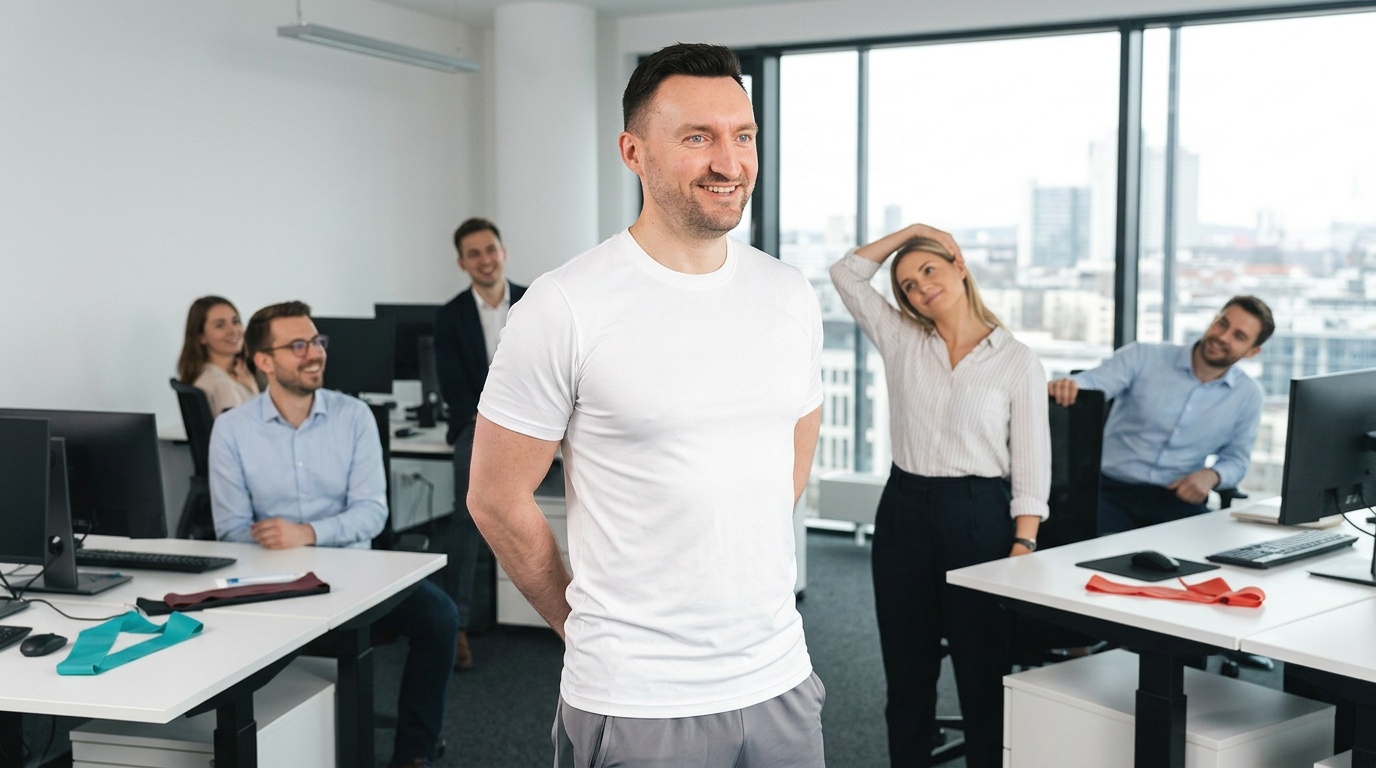 Rückenschmerzen im Büro: Wie Firmenfitness den Arbeitsalltag verändert Rückenschmerzen im Büro: Wie Firmenfitness den Arbeitsalltag verändert