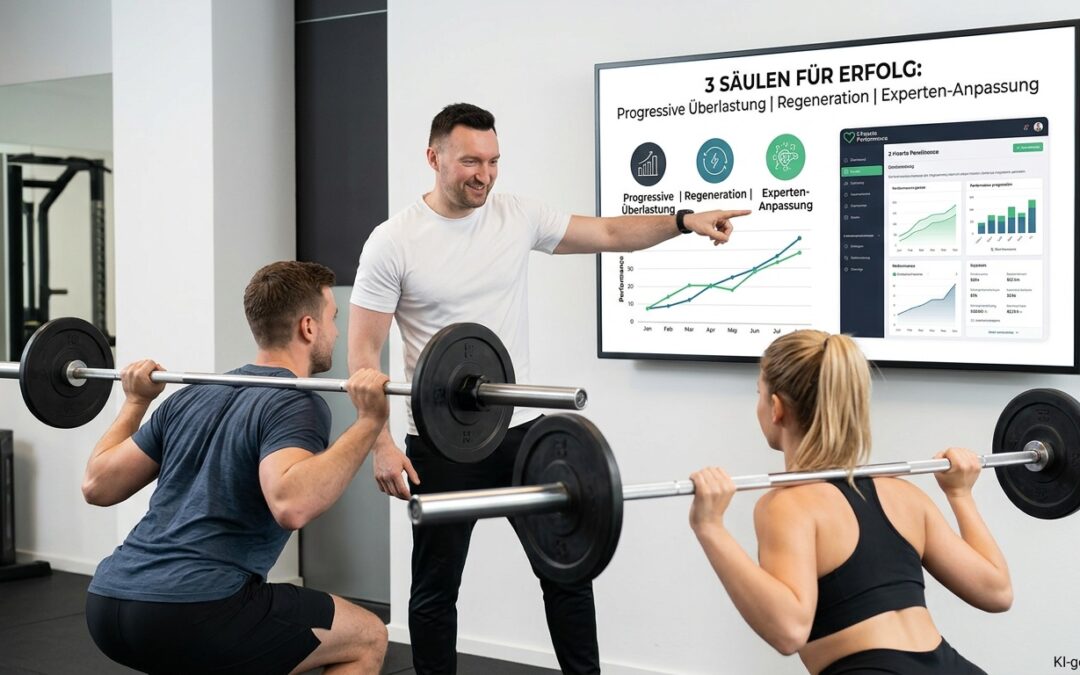 Trainingsplanung für Muskelaufbau: Die 3 Säulen für nachhaltigen Erfolg