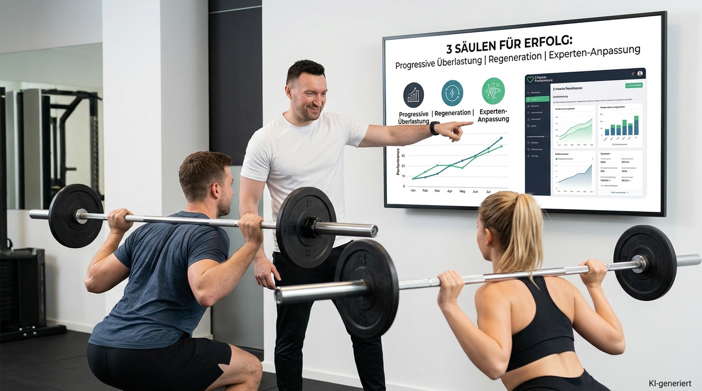 Trainingsplanung für Muskelaufbau: Die 3 Säulen für nachhaltigen Erfolg